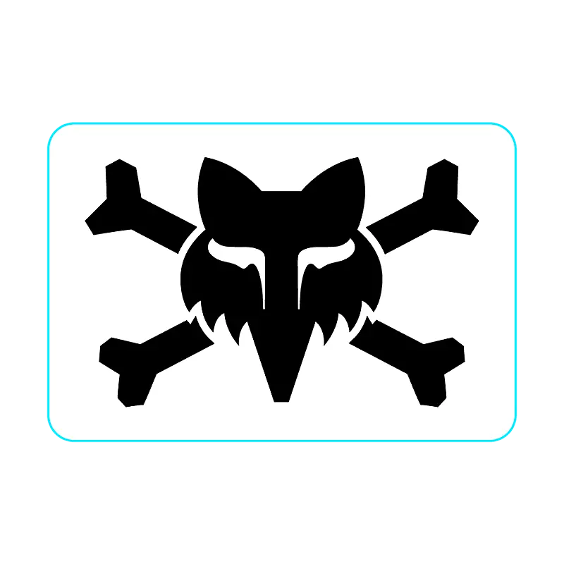VICTORY LOGO 3" - WHITE