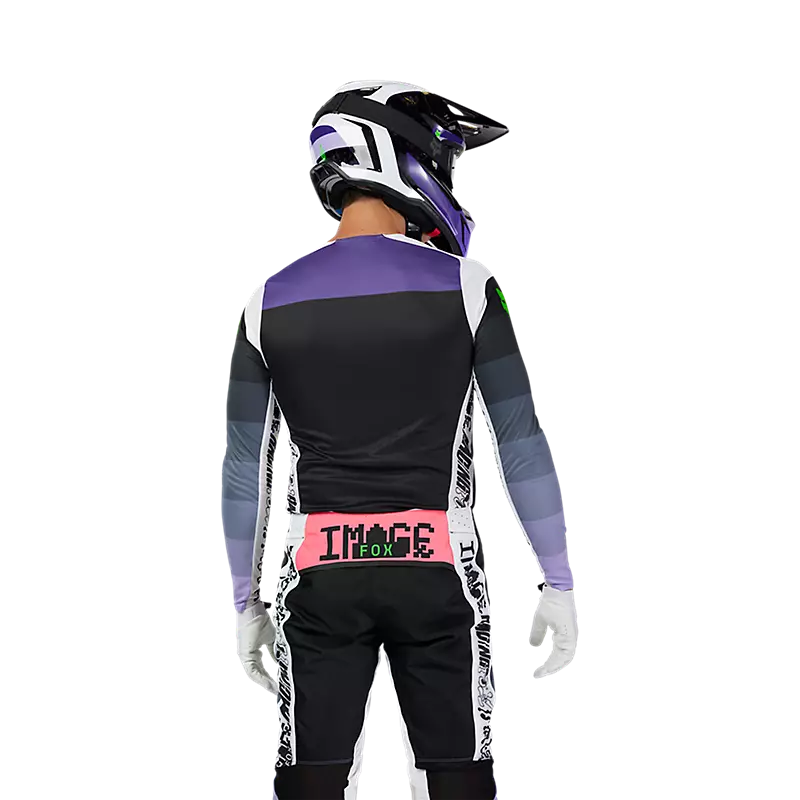 Flexair Grid Jersey - Black/Purple