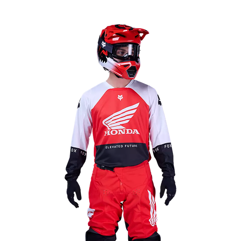 180 HONDA JERSEY - FLUORESCENT RED