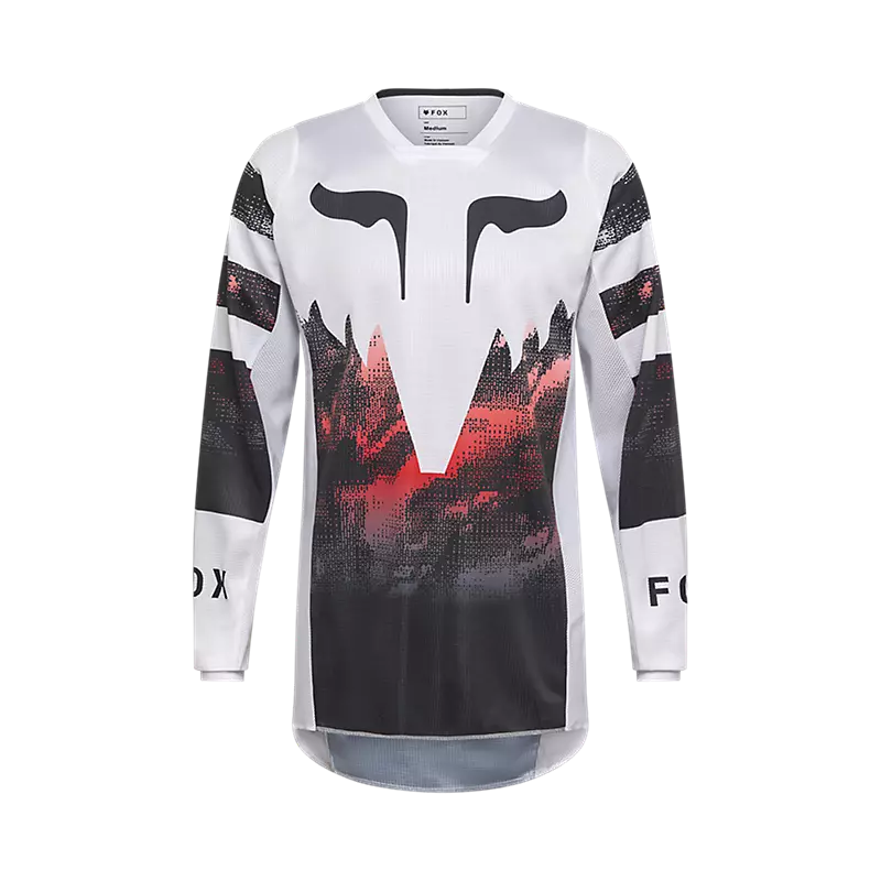 180 KAIROS JERSEY - WHITE/FLUORESCENT RED