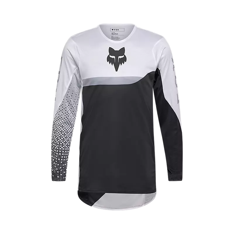FLEXAIR FRACTURE JERSEY - WHITE/BLACK