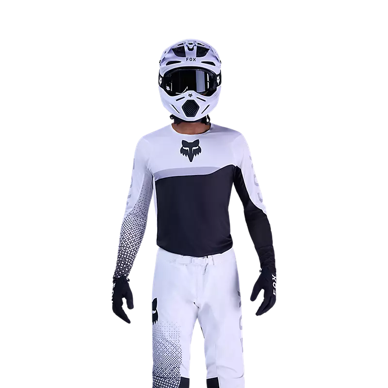 FLEXAIR FRACTURE JERSEY - WHITE/BLACK