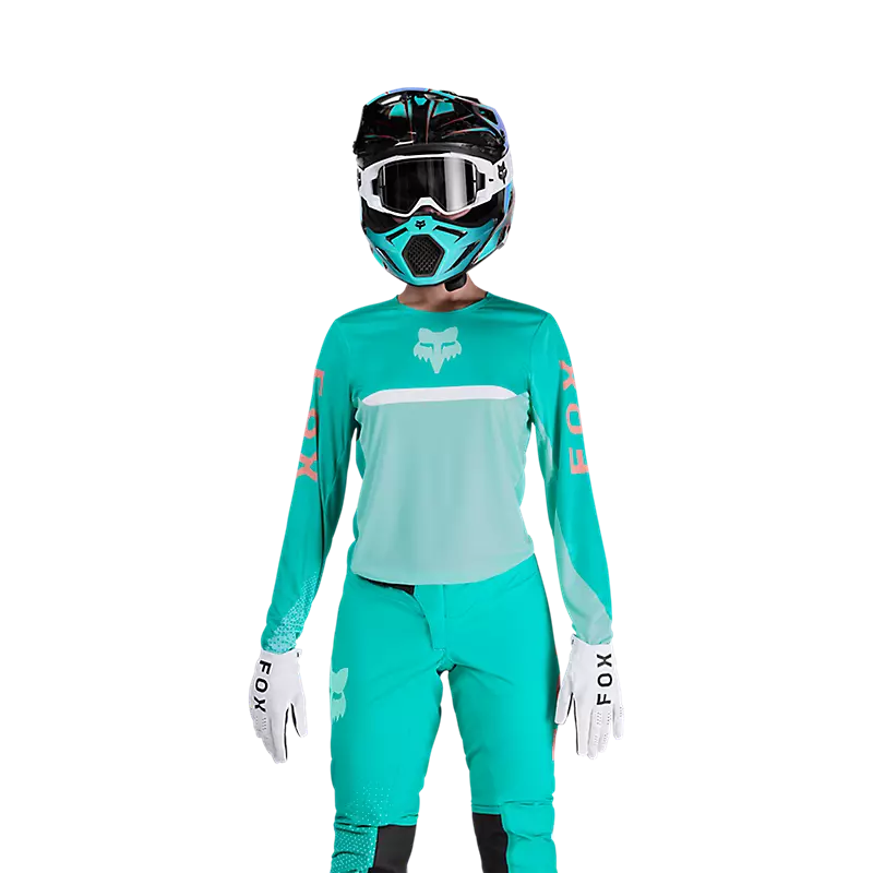 WMNS FLEXAIR FRACTURE JERSEY - AQUA BLUE
