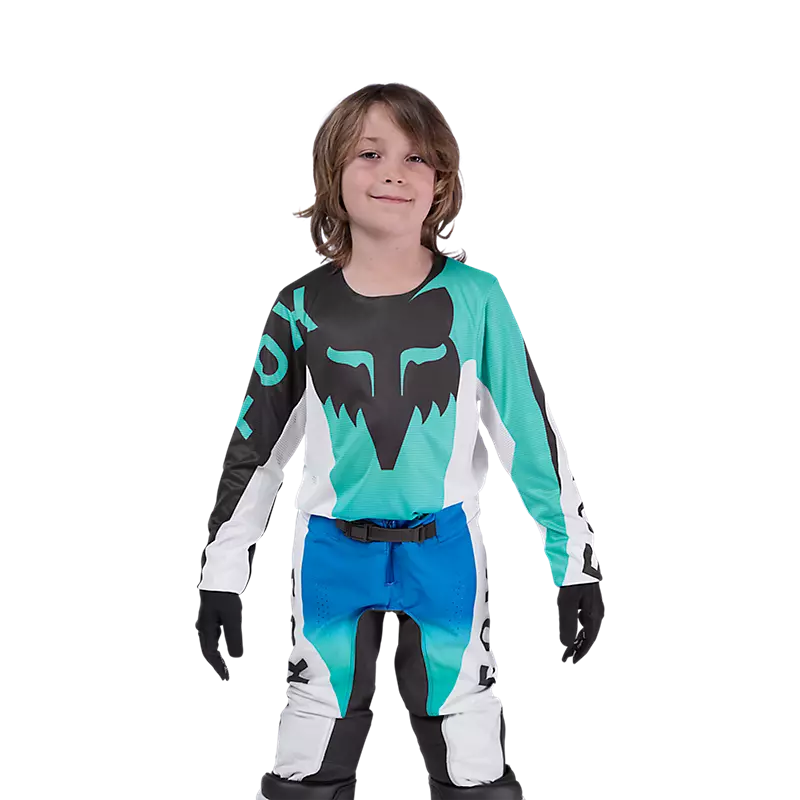 YTH FLEXAIR SPIRE JERSEY - AQUA
