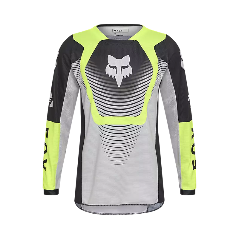 YTH 180 COLLECT JERSEY - GREY/YELLOW