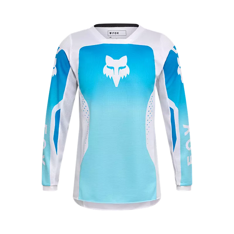 YTH GIRLS 180 SHIELD JERSEY - BLUE/WHITE