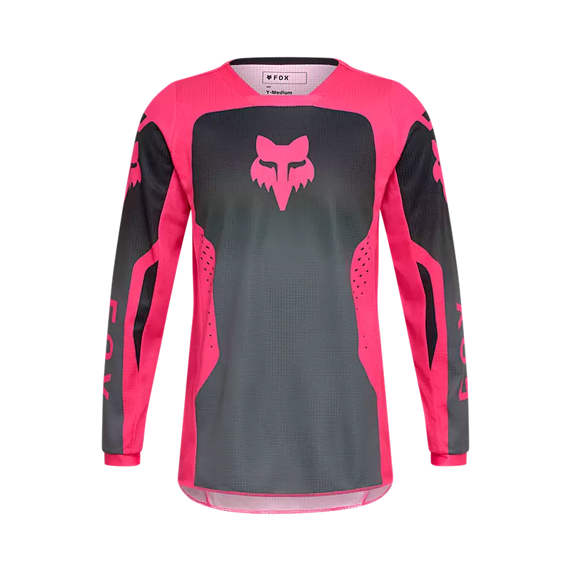 YTH GIRLS 180 SHIELD JERSEY - BLACK/PINK