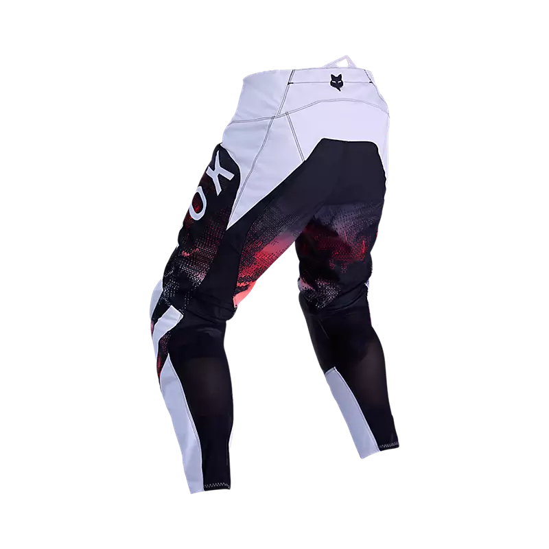 180 KAIROS PANT - WHITE/FLUORESCENT RED
