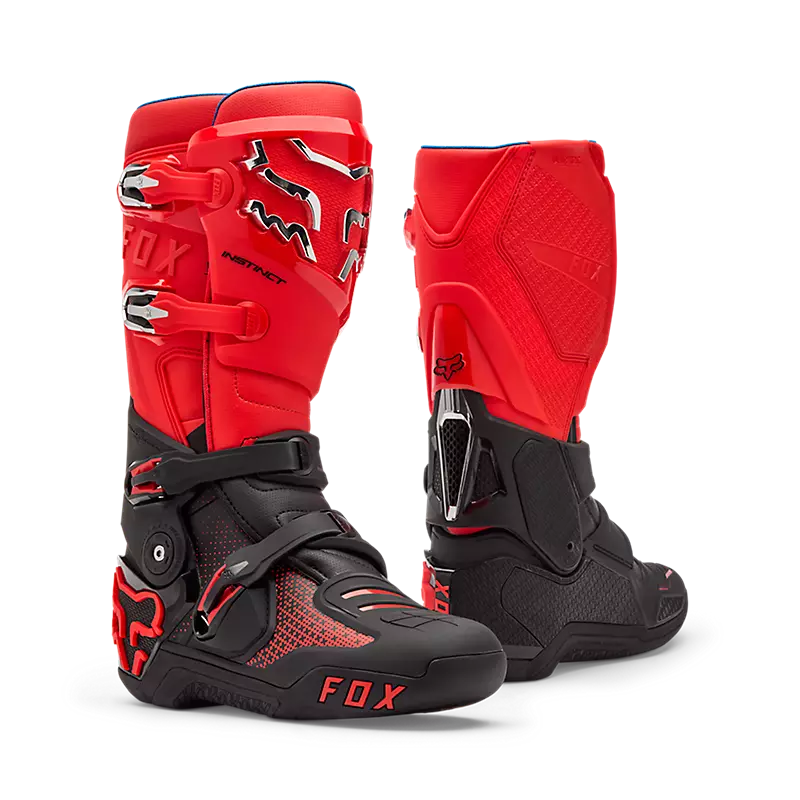 INSTINCT BOOT - FLUORESCENT RED