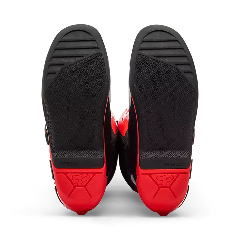 COMP BOOT - WHITE/FLORESCENT RED