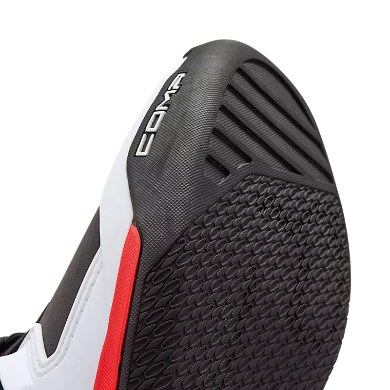 COMP BOOT - WHITE/FLORESCENT RED