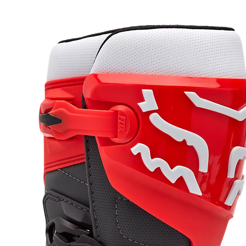 COMP BOOT - WHITE/FLORESCENT RED