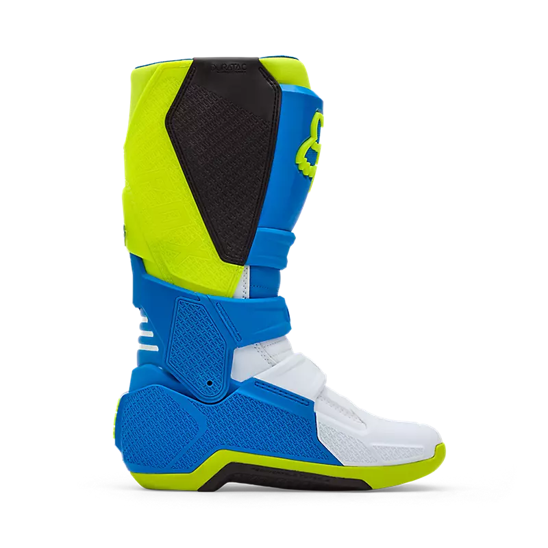 Fox Motion Motocross Boots - Blue/Yellow