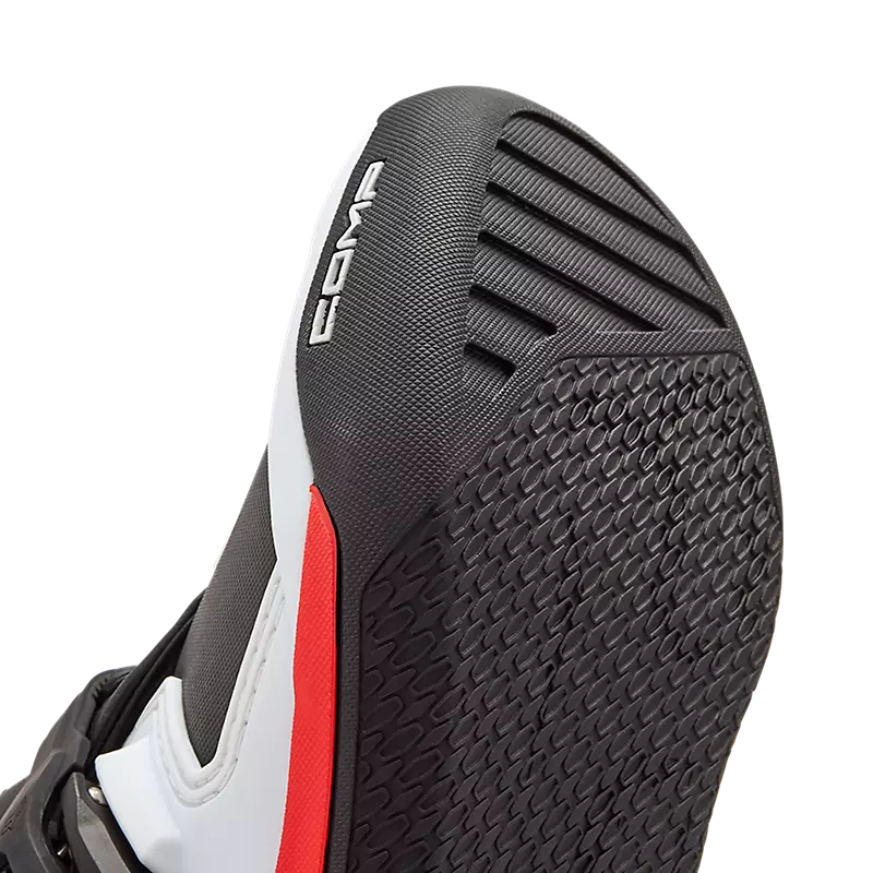 YTH COMP BOOT - WHITE/FLORESCENT RED