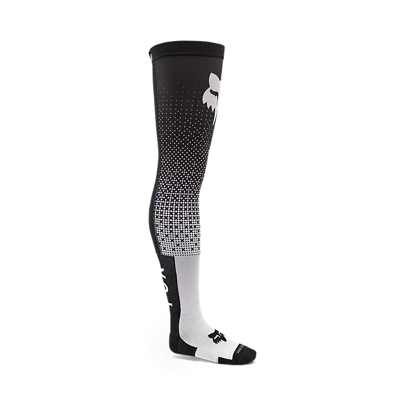 FLEXAIR FRACTURE KNEE BRACE SOCK - WHITE/BLACK
