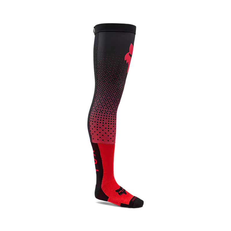 FLEXAIR FRACTURE KNEE BRACE SOCK - FLUORESCENT RED