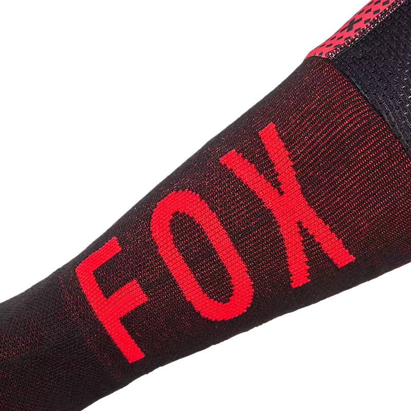 FLEXAIR FRACTURE KNEE BRACE SOCK - FLUORESCENT RED