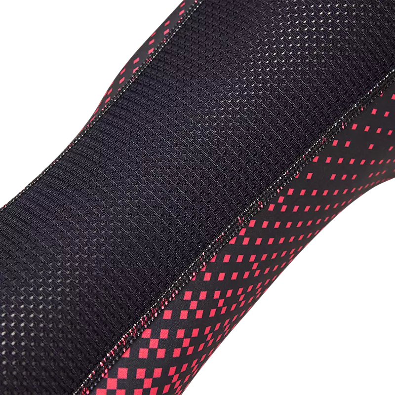 FLEXAIR FRACTURE KNEE BRACE SOCK - FLUORESCENT RED