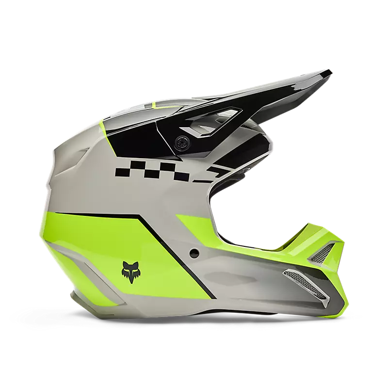 YTH V1 COLLECT HELMET - GREY/YELLOW