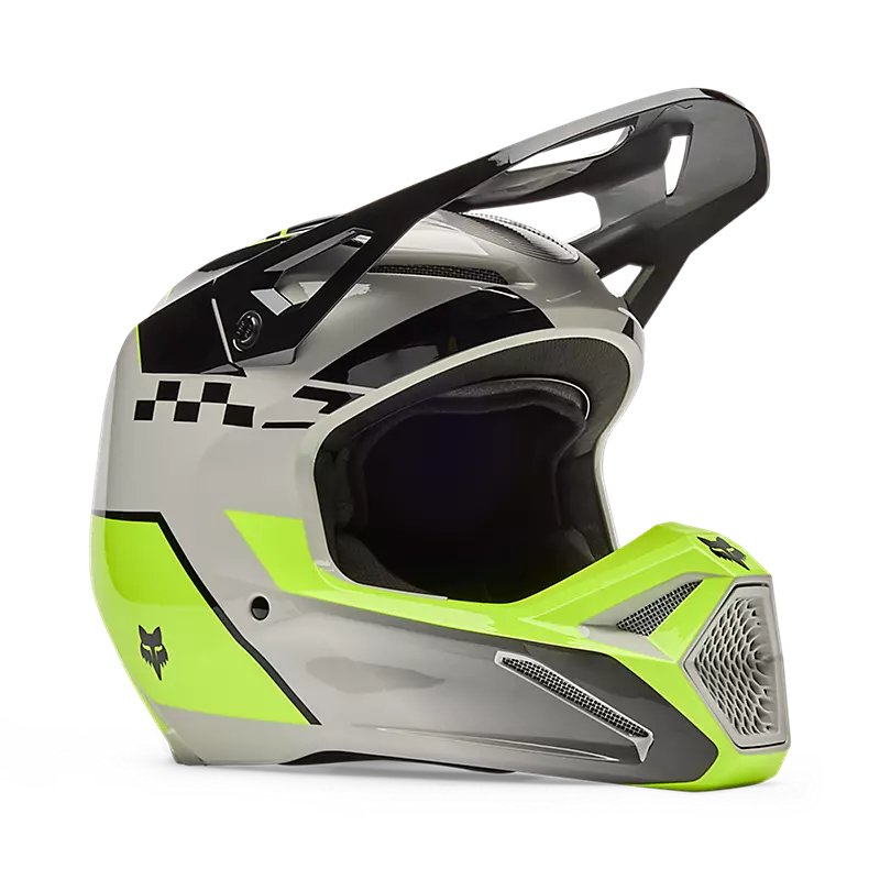 YTH V1 COLLECT HELMET - GREY/YELLOW