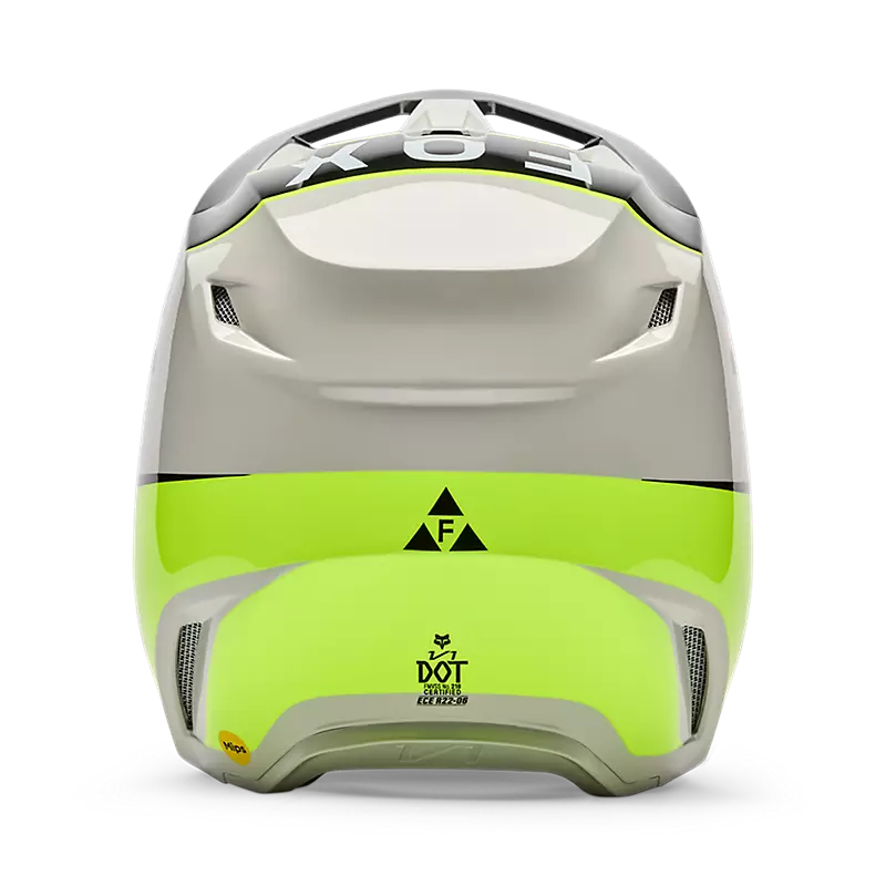 YTH V1 COLLECT HELMET - GREY/YELLOW