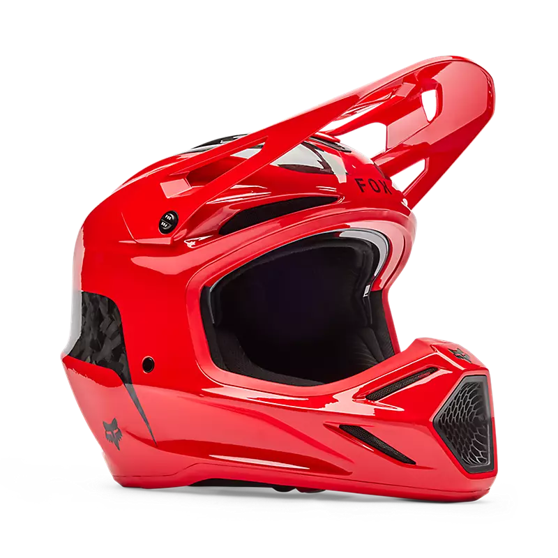 V3 RS FRACTURE HELMET - FLUORESCENT RED