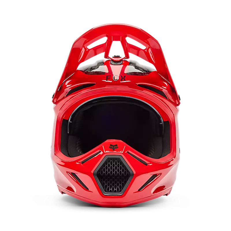 V3 RS FRACTURE HELMET - FLUORESCENT RED