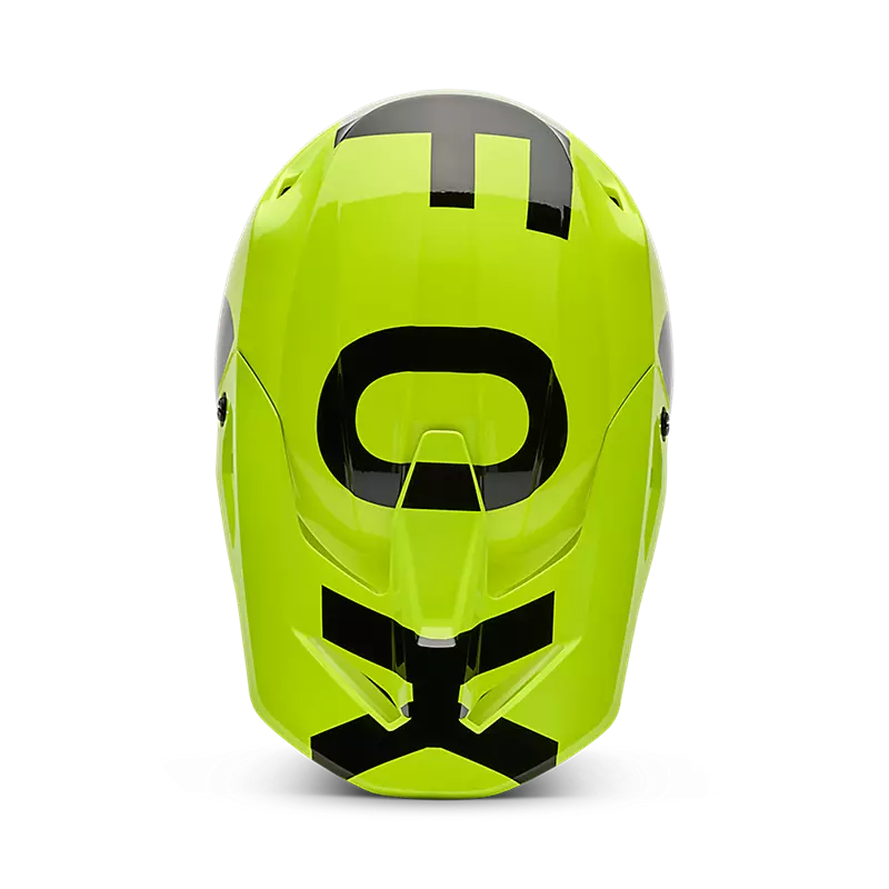 YTH V1 SHIELD HELMET - FLUORESCENT YELLOW