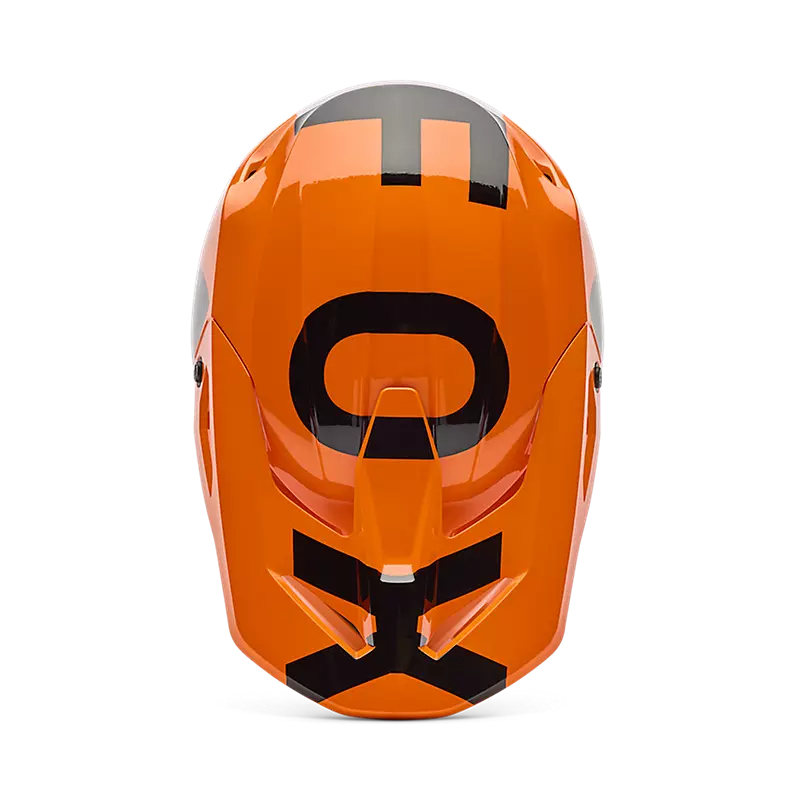 YTH V1 SHIELD HELMET - FLUORESCENT ORANGE