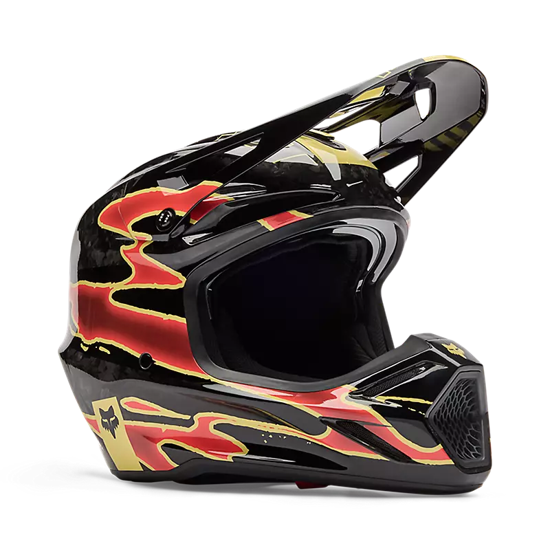 V3 RS INNING HELMET - BLACK