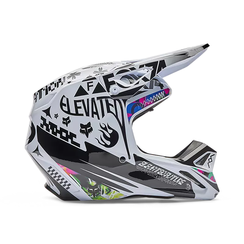 V1 IMAGE COSMO HELMET - WHITE/BLACK