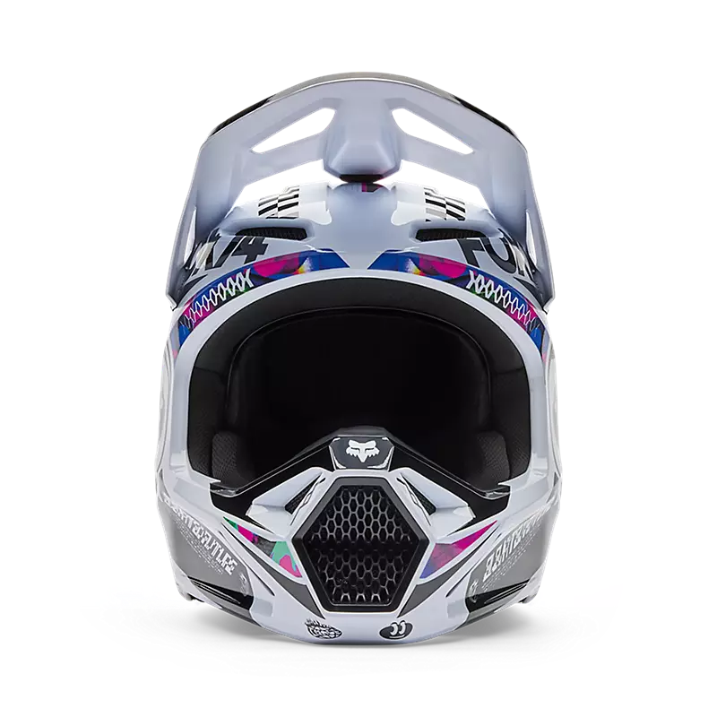 V1 IMAGE COSMO HELMET - WHITE/BLACK