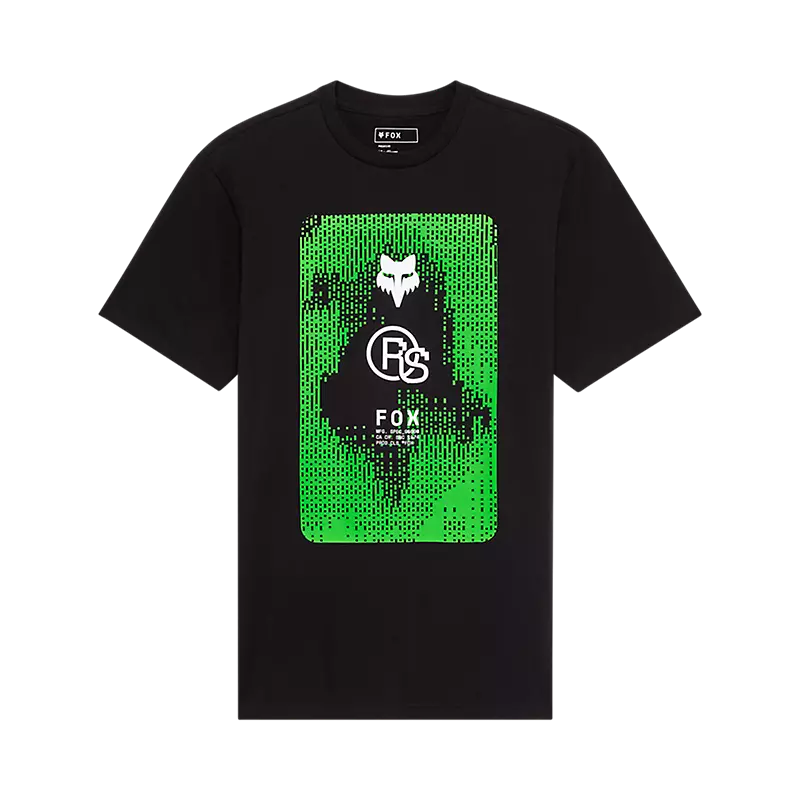 FOX RS SS PREM TEE - BLACK