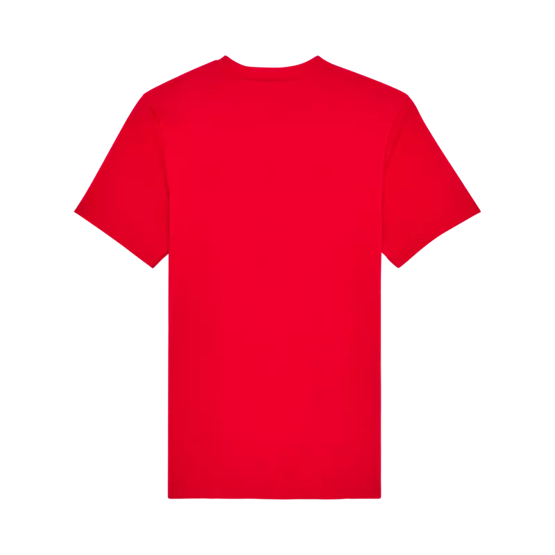 SLOGAN S PREM TEE - FLAME RED