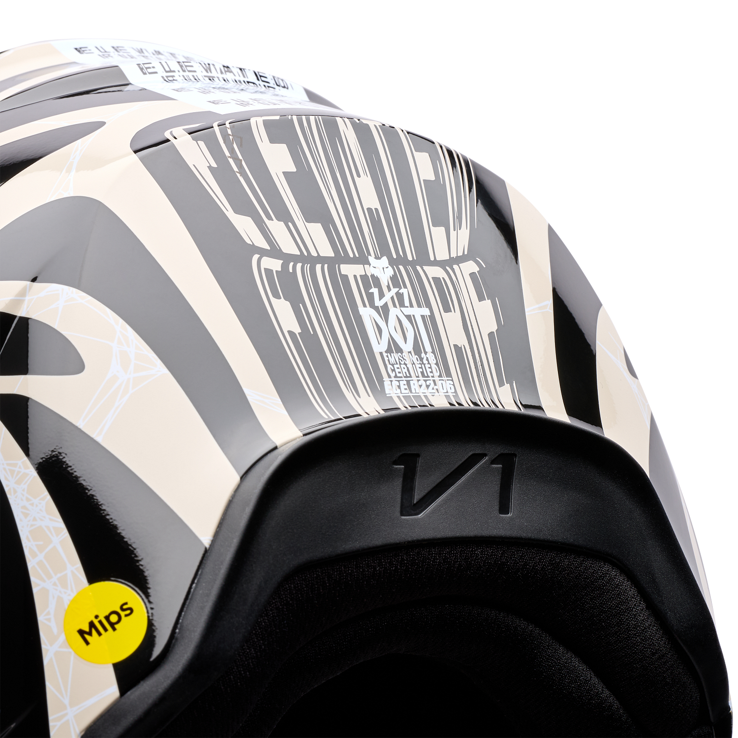 YTH V1 DIFFUSE SE HELMET - BLACK