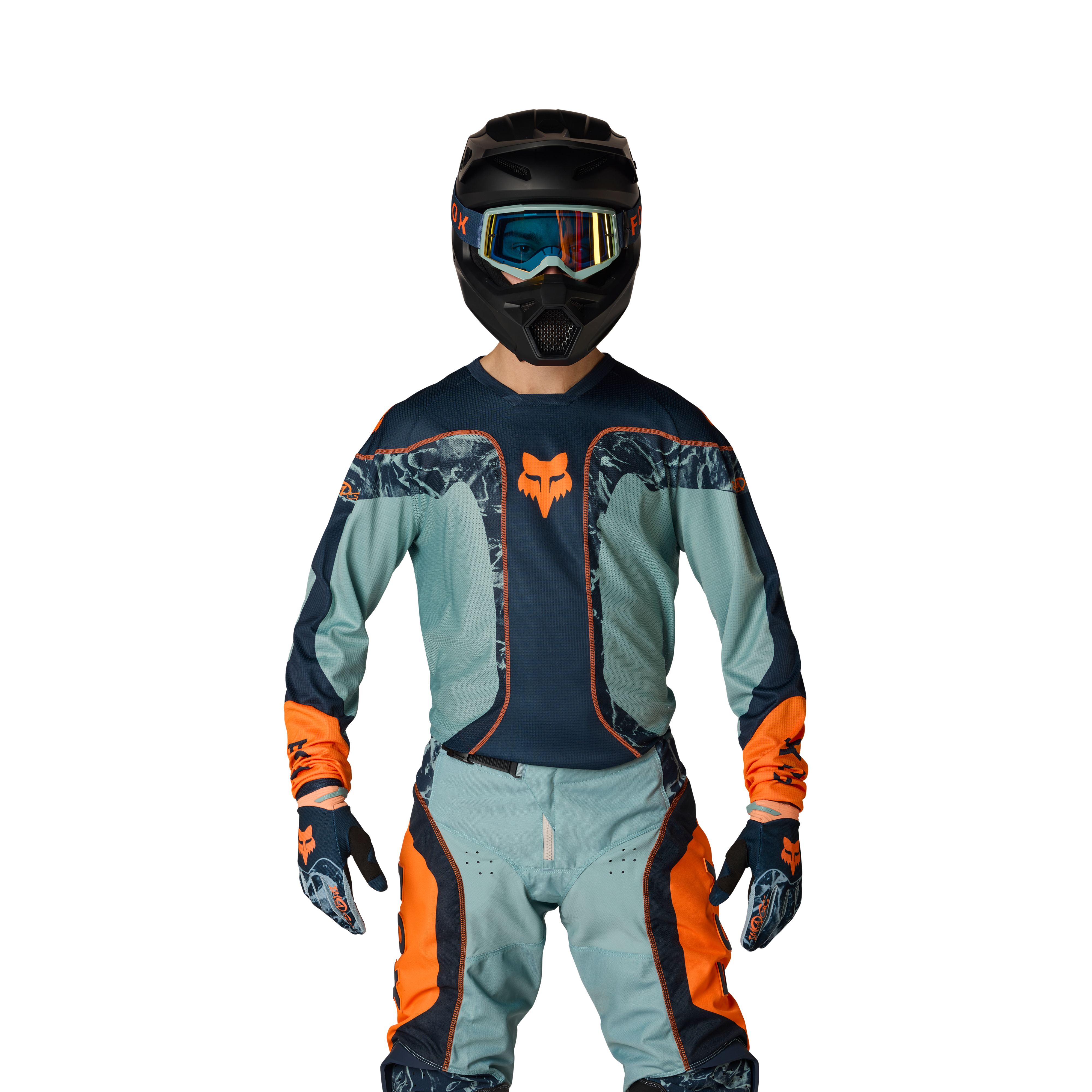180 IMAGE PRINT JERSEY - ARCTIC BLUE