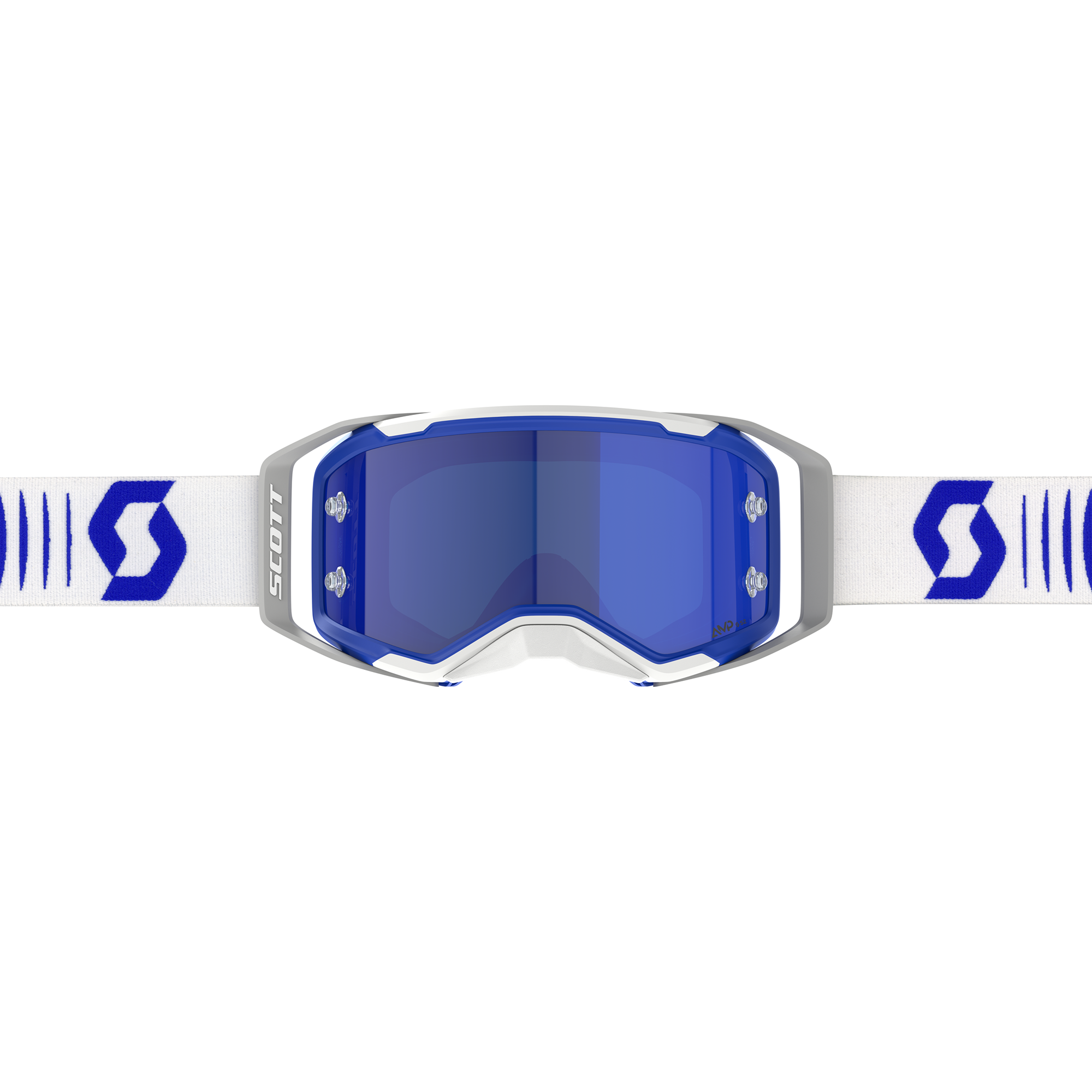 Scott Prospect 2.0 AMP Chrome Goggle (Doppler White / Blue) Blue Chrome Works Lens