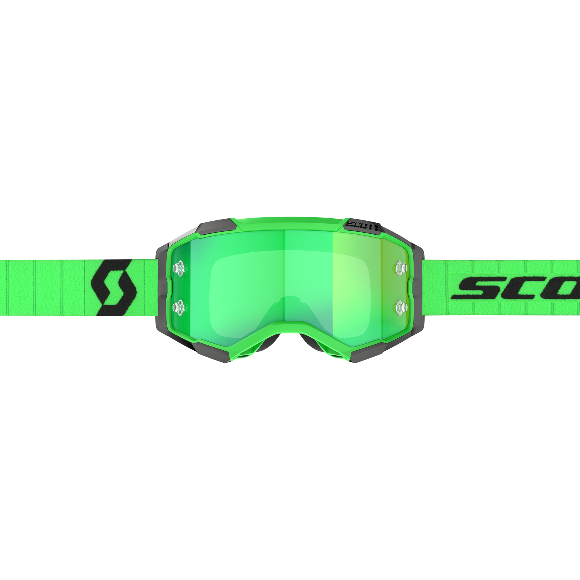 Scott Fury Goggle (Green) Green Chrome Works Lens