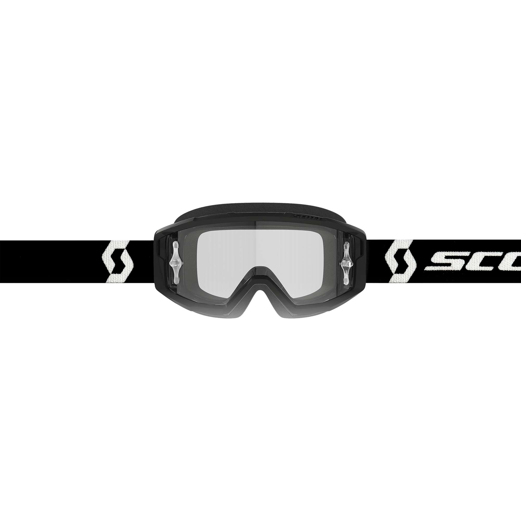 Scott Primal Goggle (Black / White) Clear Works Lens