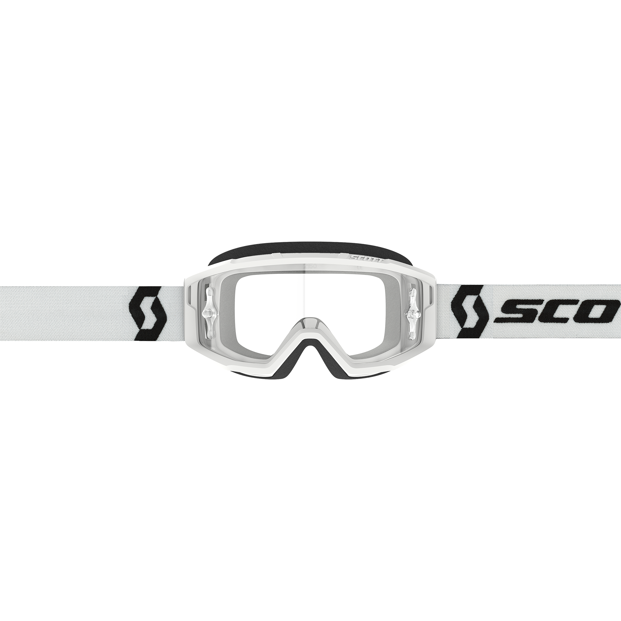 Scott Primal Goggle (White) Clear Works Lens