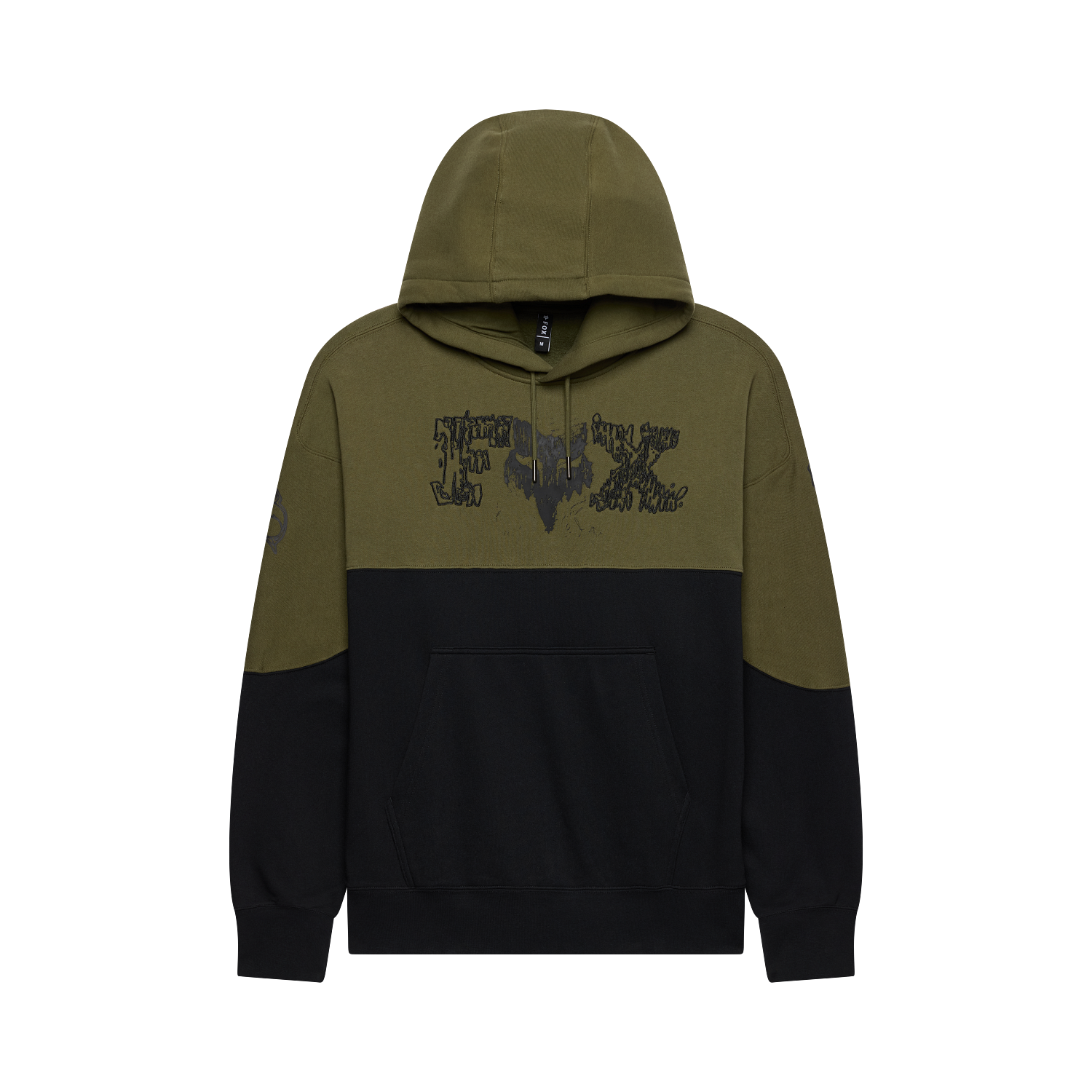 ABYSS FLEECE PO - OLIVE GREEN