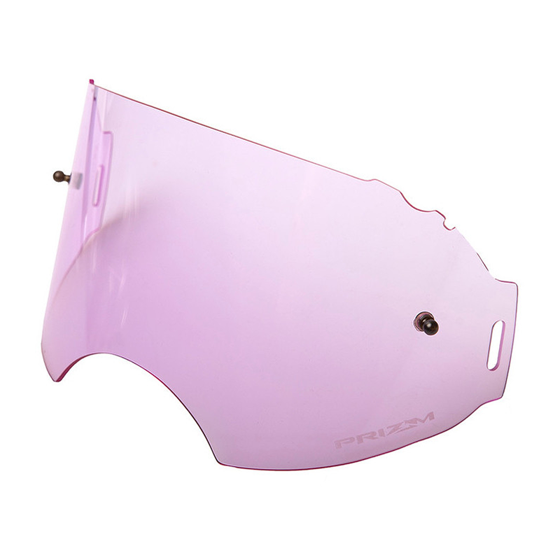 Oakley Replacement Lens Airbrake MTB Prizm Low Light replacement goggle lens, front view