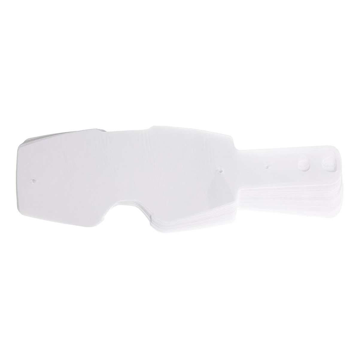 Oakley Front Line MX Standard Tear-Offs 25pk goggle tear-offs, front view