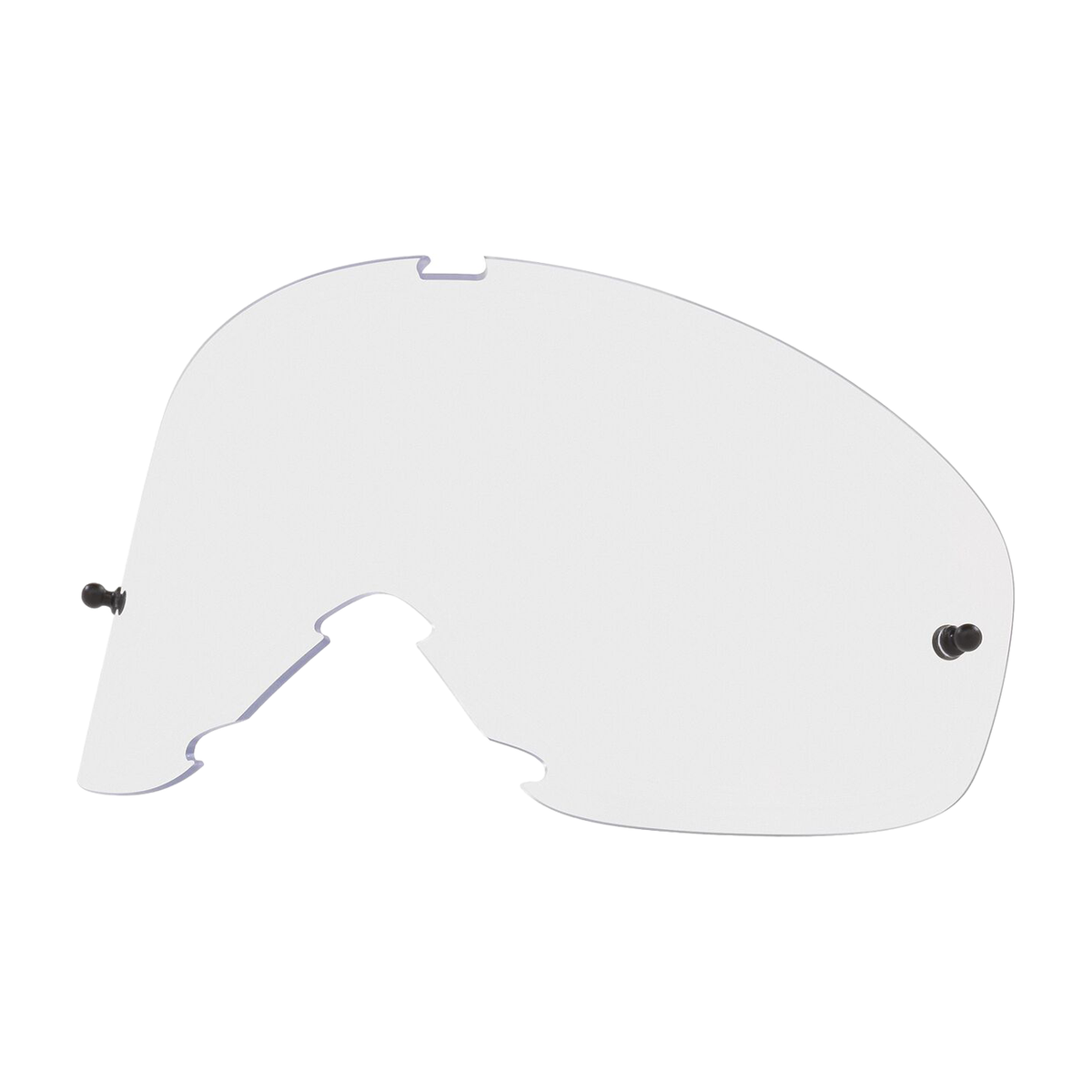 Oakley O-Frame 2.0 Pro XS Clear MX Replacement Lens replacement goggle lens, front view
