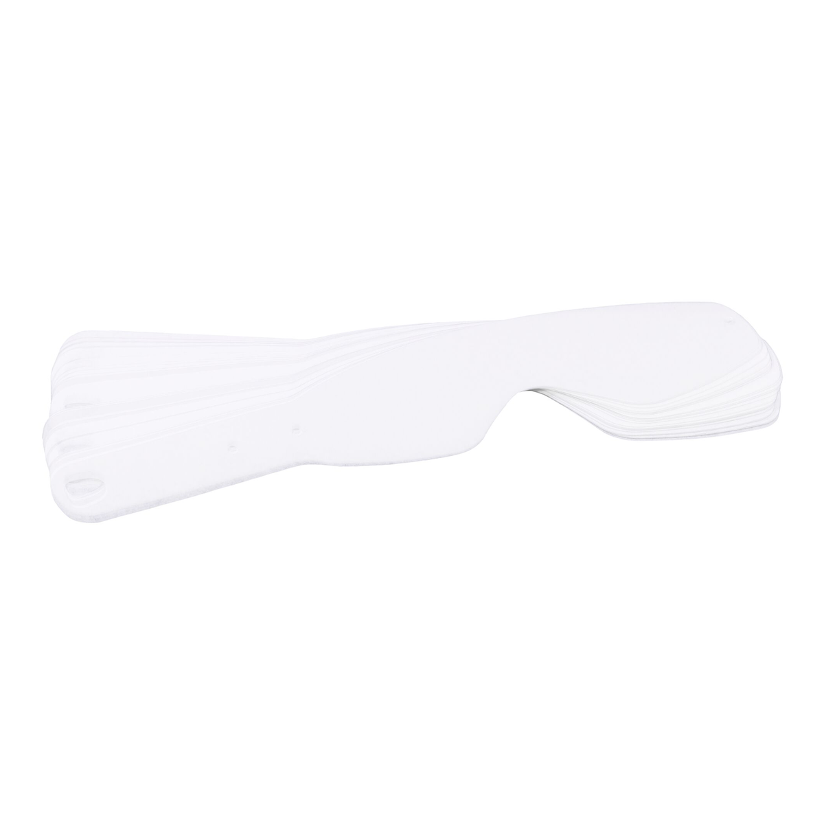 Oakley O-Frame 2.0 Pro XS Tear-Offs 25pk goggle tear-offs, front view
