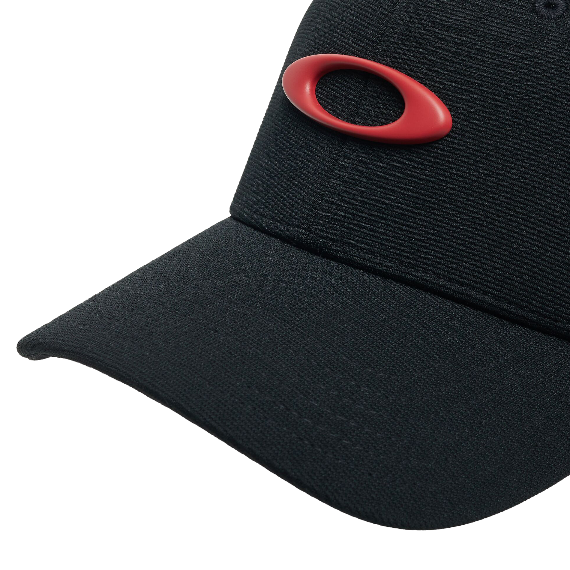 Tincan Cap - Pitch Black/Flame Red