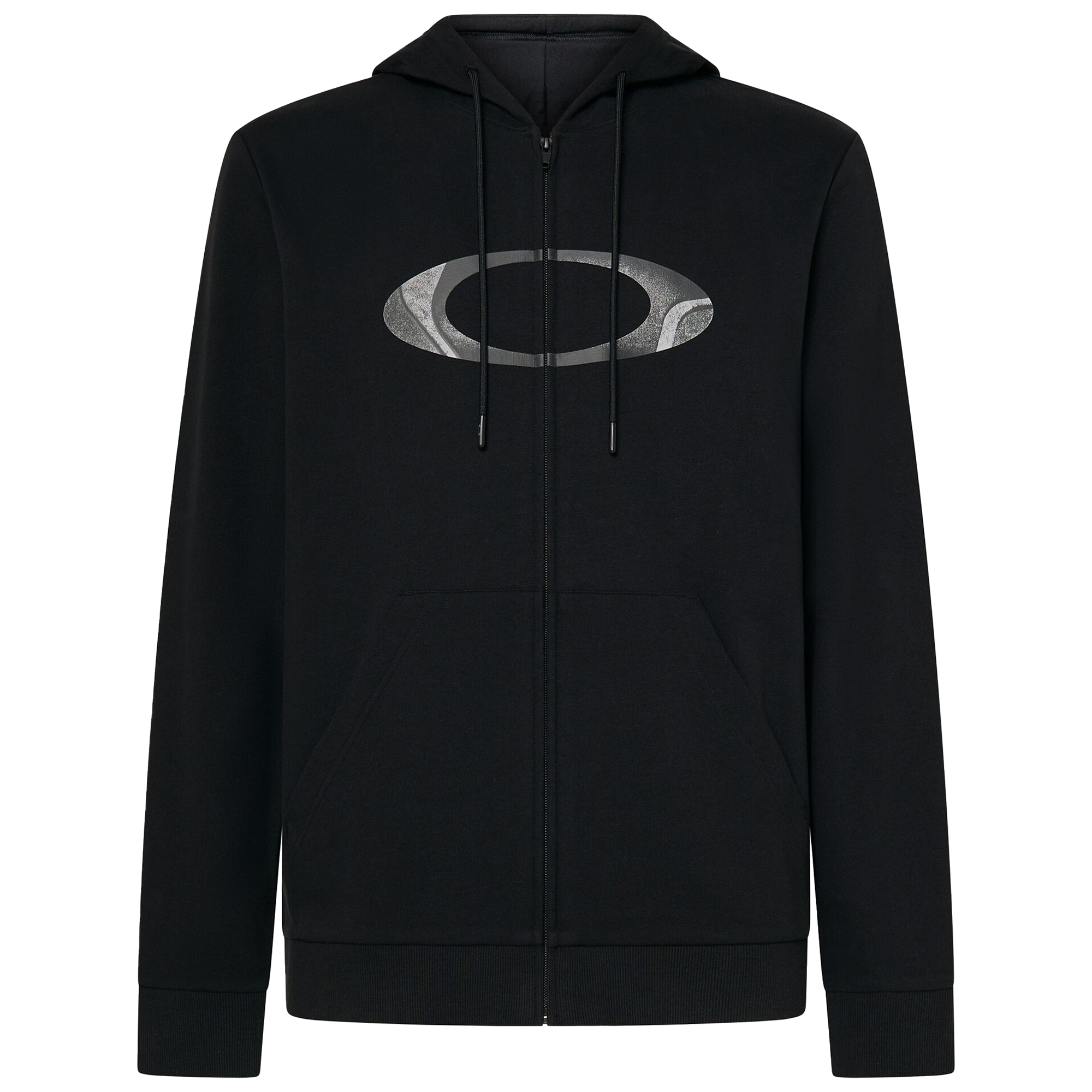 New Ellipse Full Zip Hoodie - Blackout