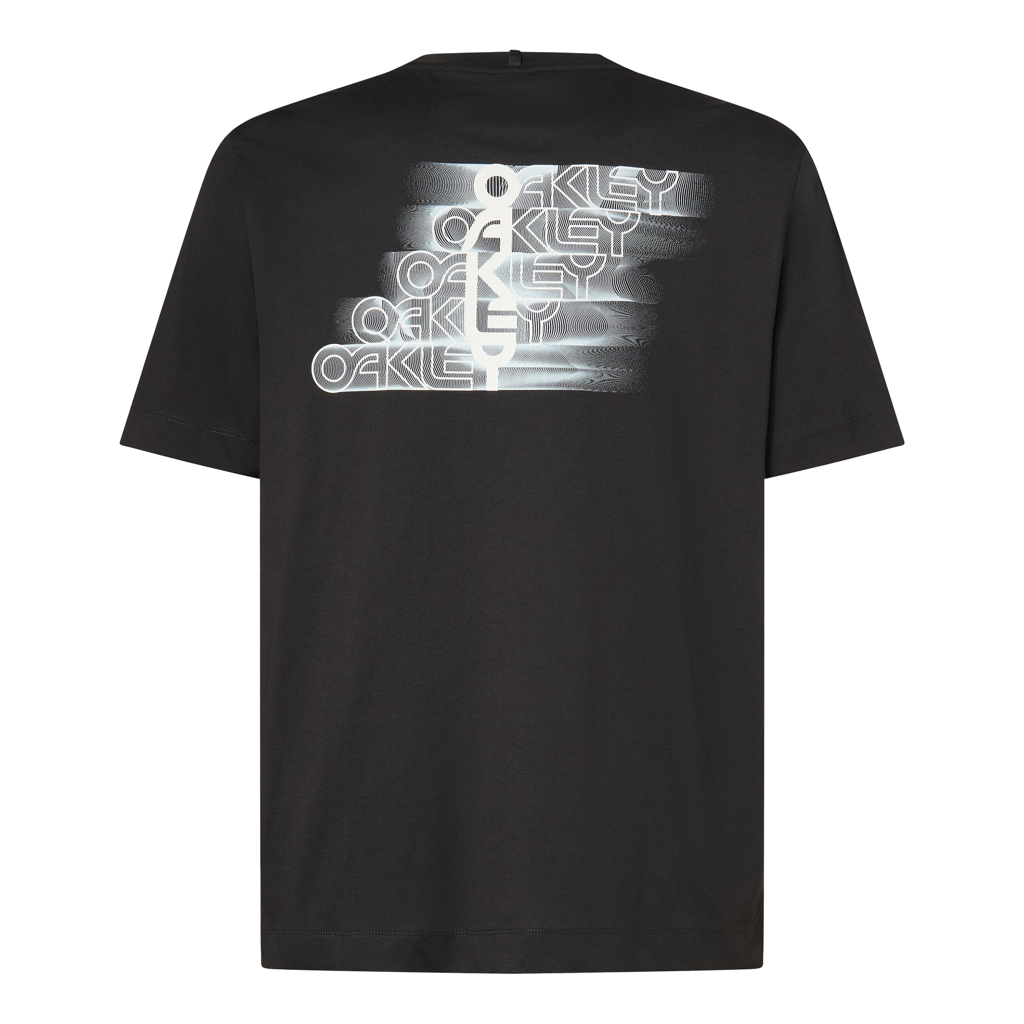 Stacked Flow Tee - Pitch Black