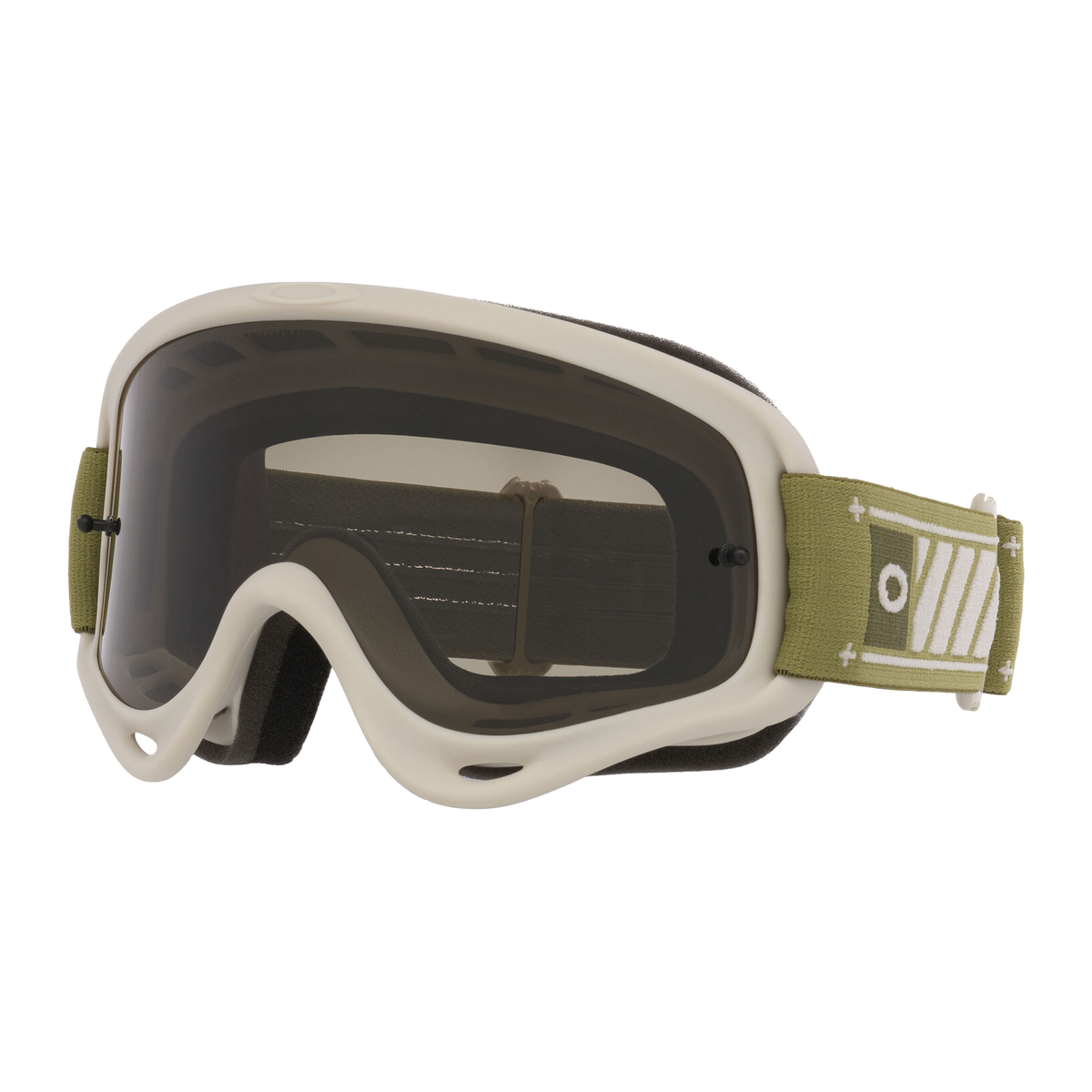 Oakley O Frame MX Fern Hazard w/Dark Grey motocross goggle, front view