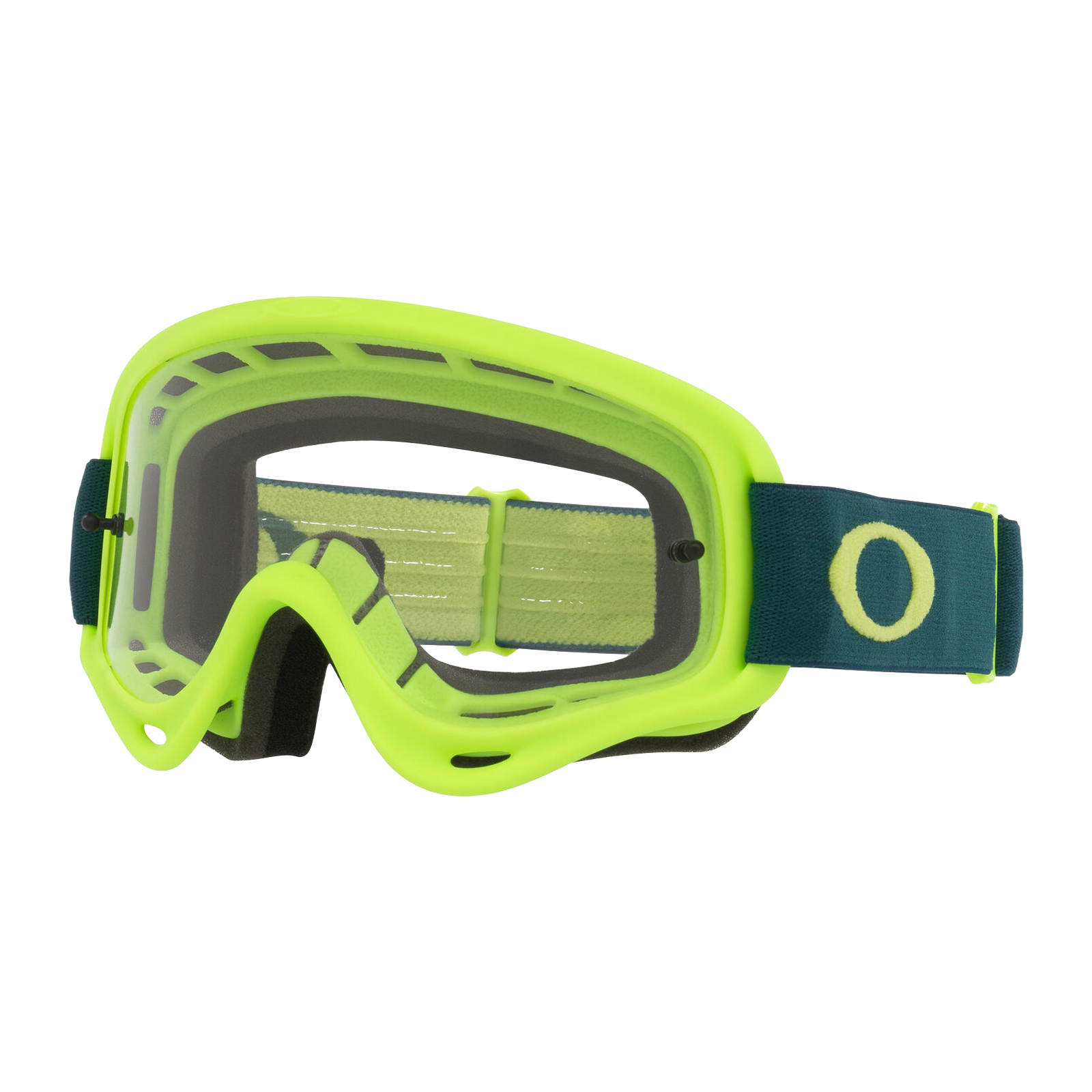 Oakley XS O Frame MX Balsam w/Clear motocross goggle, front view